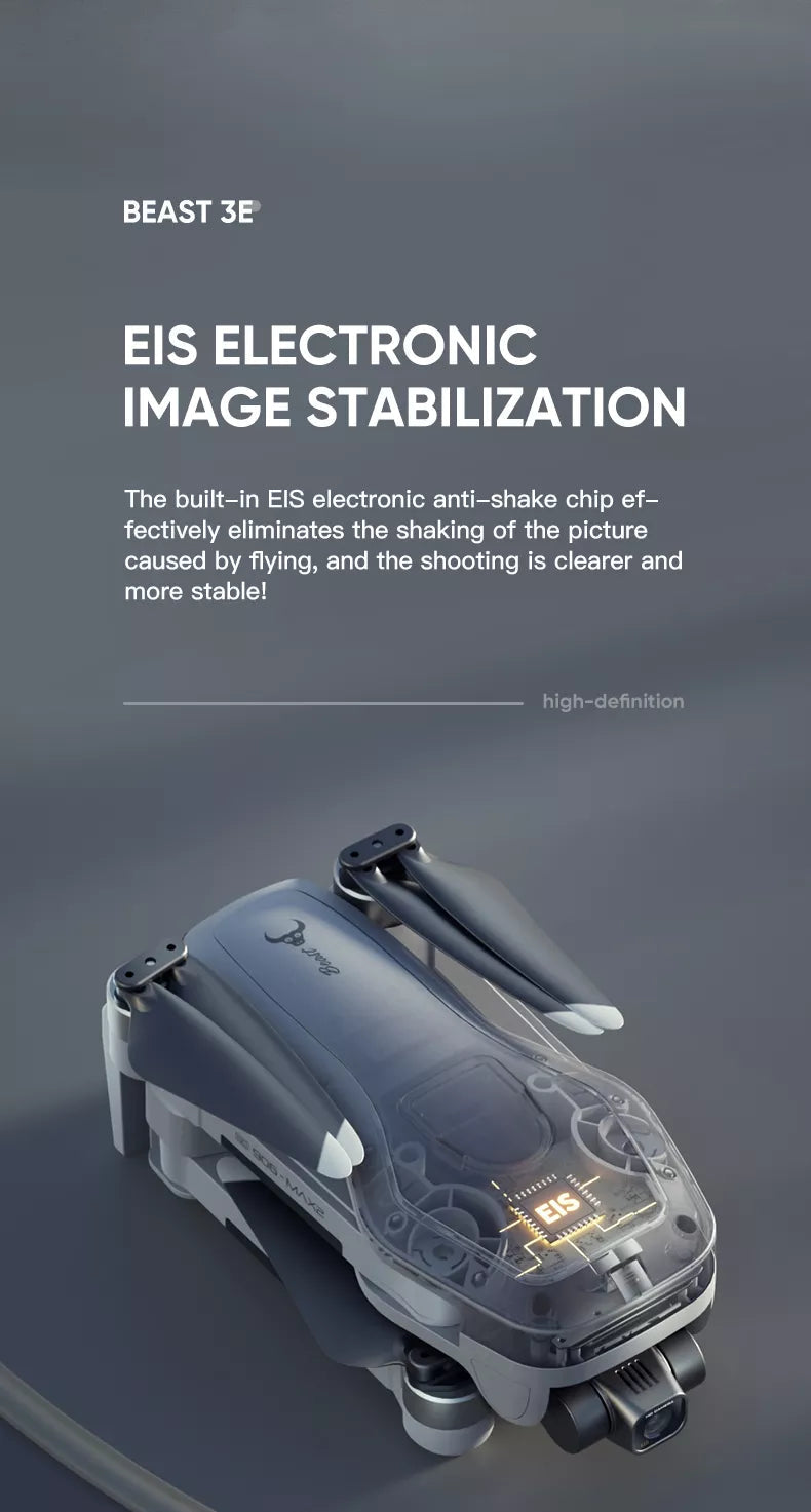 ZZLRC Beast 3E SG906 MAX 2 Drone, built-in anti-shake chip ef _ fectively eliminates the shaking