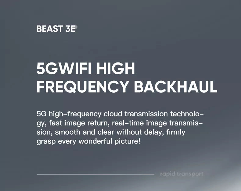 ZZLRC Beast 3E SG906 MAX 2 Drone, BEAST 3E SGWIFI HIGH FREQUENCY BACKHAUL 5
