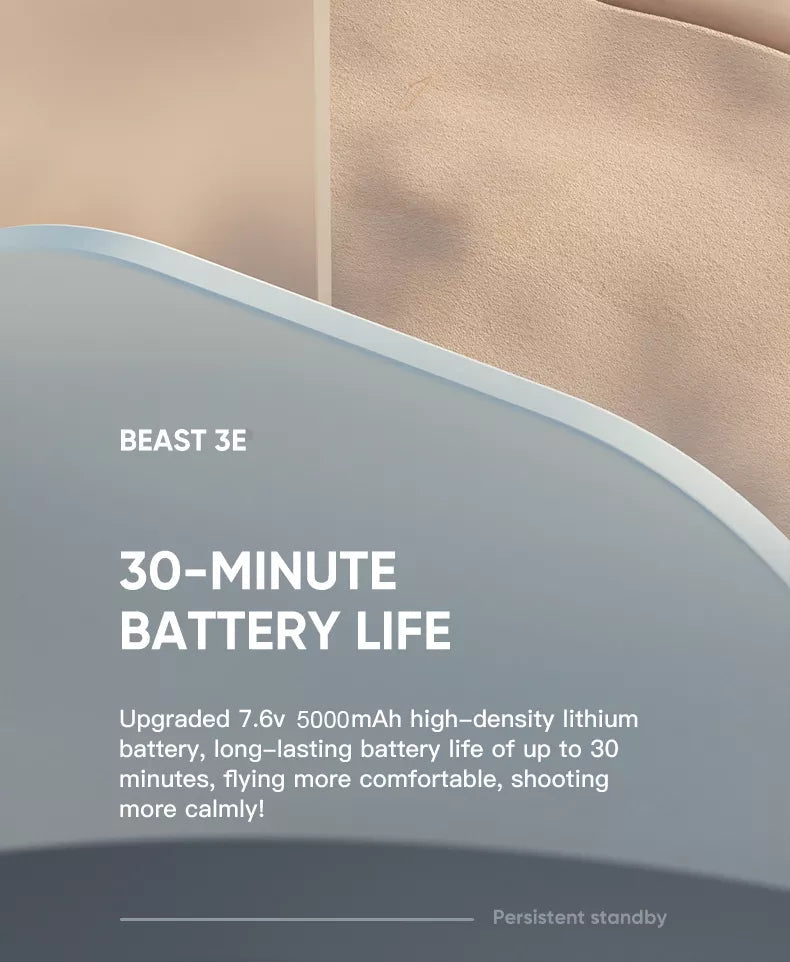 ZZLRC Beast 3E SG906 MAX 2 Drone, BEAST 3E 30-MINUTE BATTERY LIFE Upgraded 50oOmAh
