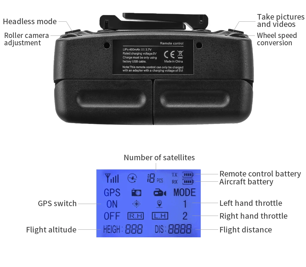 L800 Pro2 Drone, HEIGH: 888 DIs : 8888 Flight distance Fucton