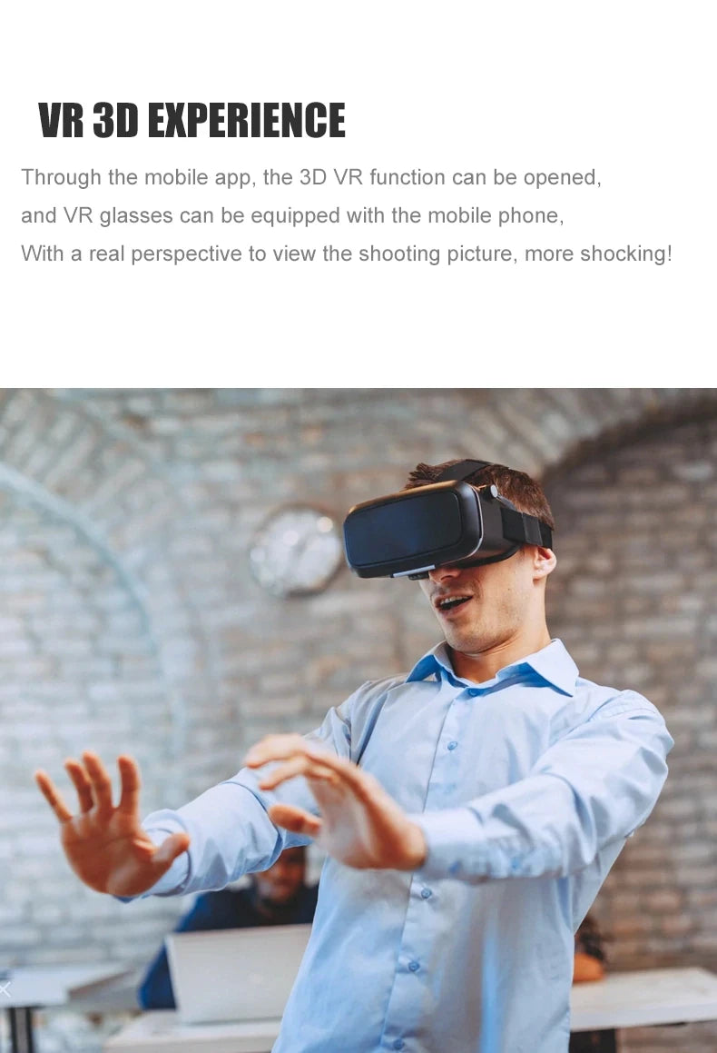 8811 Pro Drone, VR 3D EXPERIENCE Through the mobile app, the