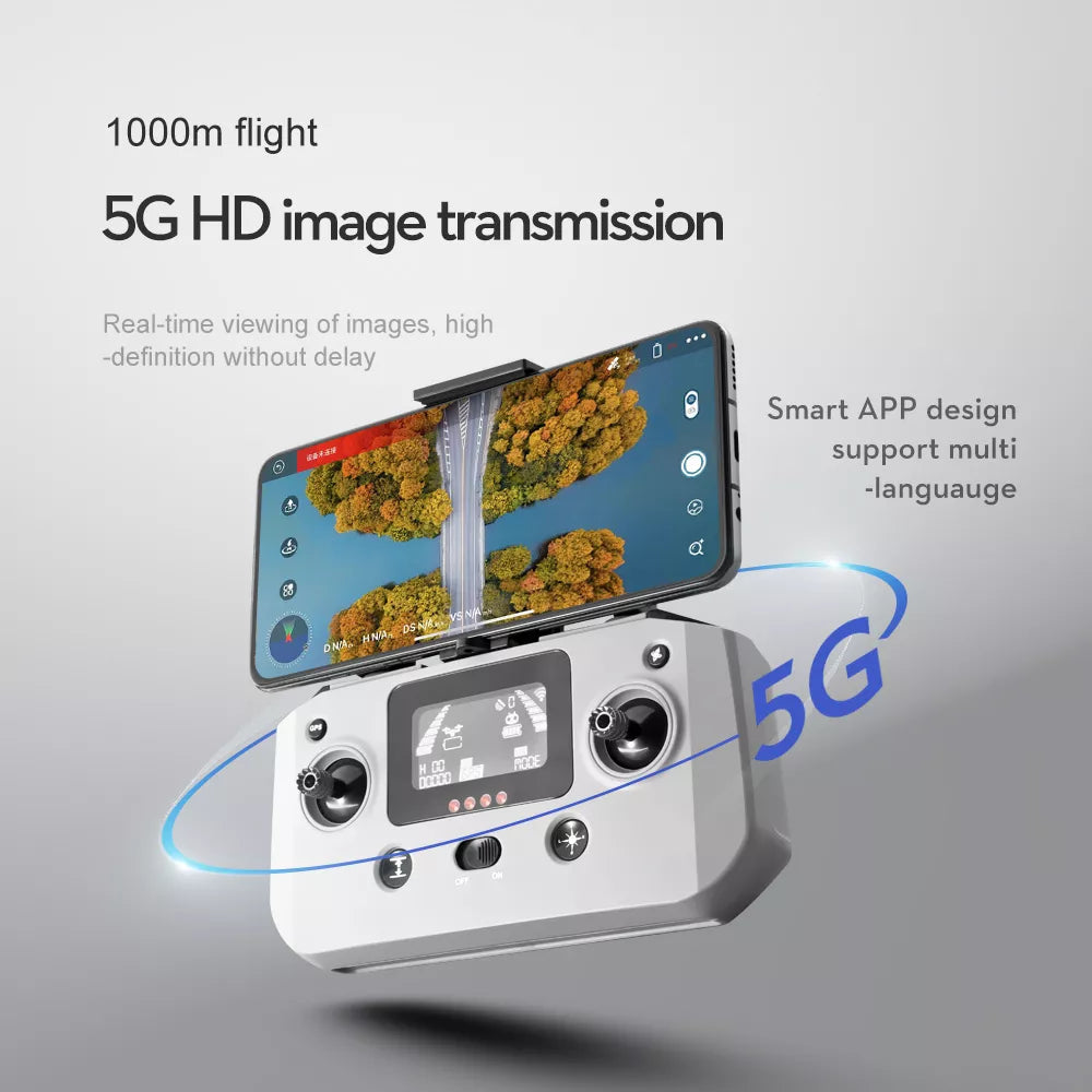 LSRC S7S Drone, 100Om flight 5G HD image transmission Real-time viewing of images, high definition without