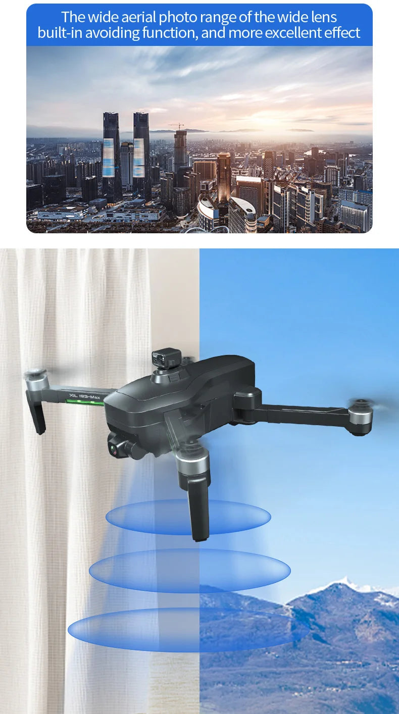 4Drc 193 Max Drone, aerialphoto rangeofthewidelens built-in avoiding