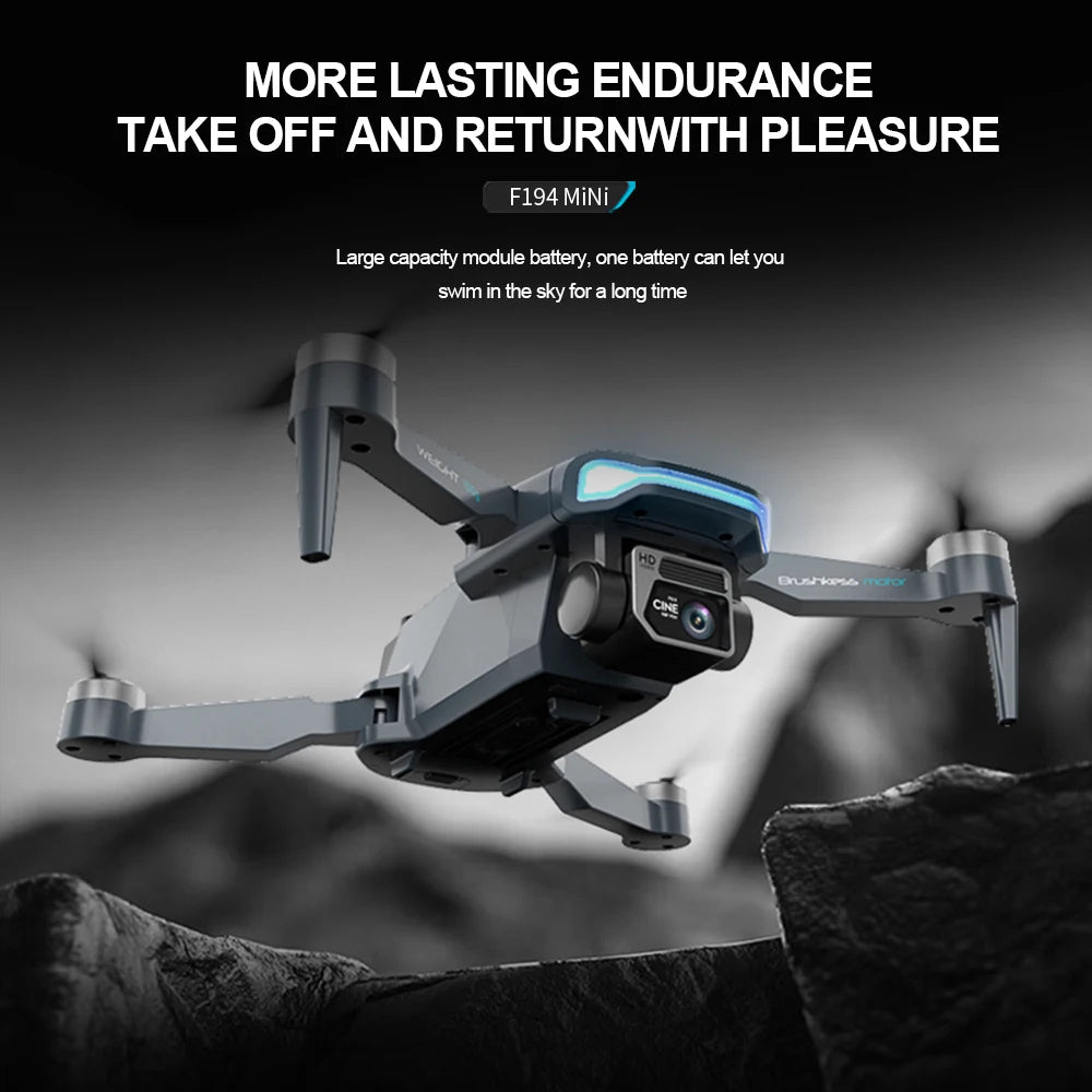 F194 GPS Drone, PLEASURE F194 MiNi Large capacity module one can let you swim in