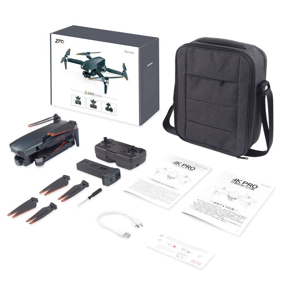 ZFR F186 Drone With 4K HD Dual Camera 3-Axis Gimbal 4Km Brushless Motor 5G WIFI GPS Quadcopter Professional Camera Drone 33 ZFR F186 Drone With 4K HD Dual Camera 3-Axis Gimbal