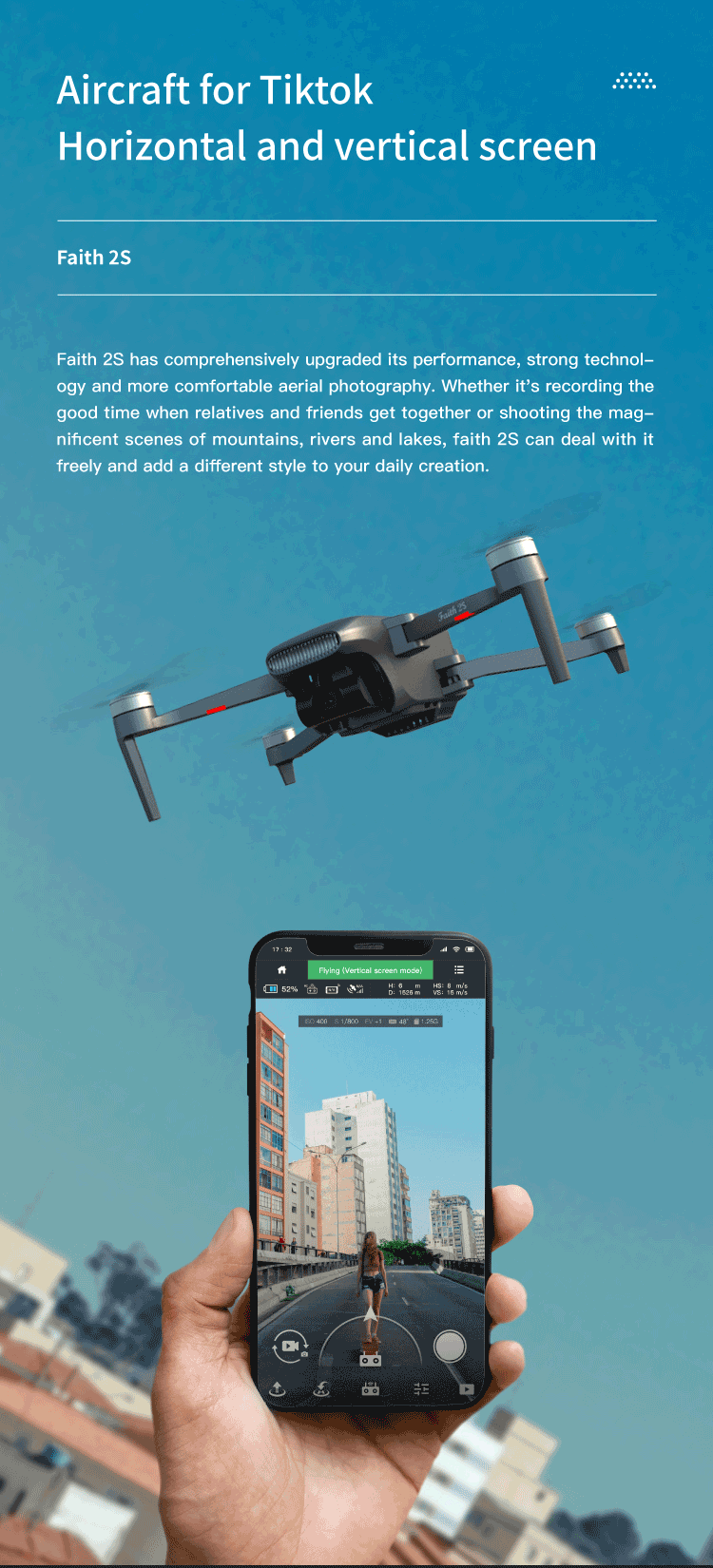 faith 2S has comprehensively upgraded its performance, strong technol - ogy