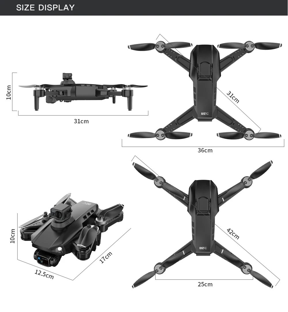 L900 Pro SE MAX Drone, photos, music and video sharing can be added: single or multiple selection to share photos, videos