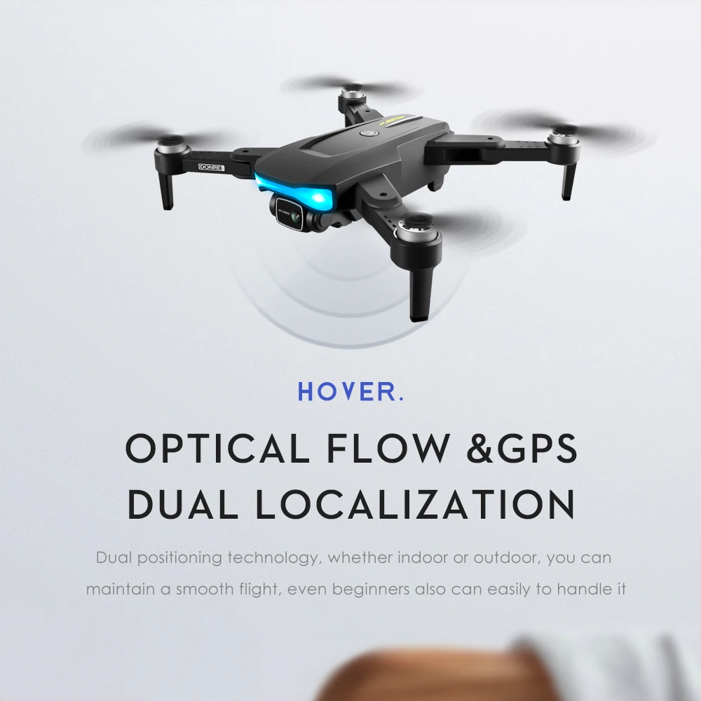 طائرة بدون طيار KBDFA LS38 - كاميرا تصوير جوي احترافية EIS عالية الدقة 6K HD 5G WIFI لتحديد التدفق البصري كوادكوبتر ألعاب كاميرا احترافية بدون طيار 22 KBDFA LS38 Drone, OPTICAL FLOW &GPS DUAL LOCALIZA TION Dual positioning