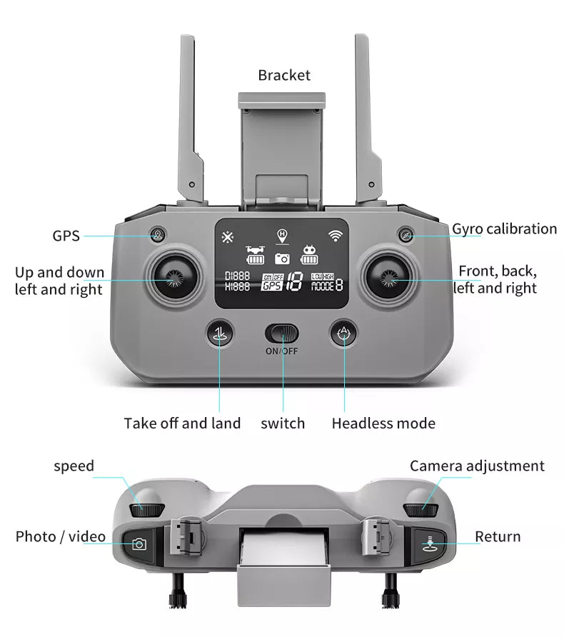 X2 Pro3 الطائرة بدون طيار 8K HD كاميرا 3 محاور Gimbal نظام تحديد المواقع المهنية المضادة للاهتزاز التصوير الجوي طوي كوادكوبتر كاميرا احترافية بدون طيار 20 X2 Pro3 Drone 8K