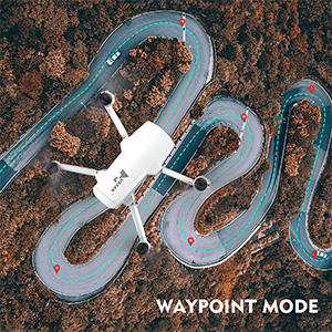 Hubsan Zino Mini SE Drone, Line Fly Mode: The aircraft flies in a straight line in the set direction at
