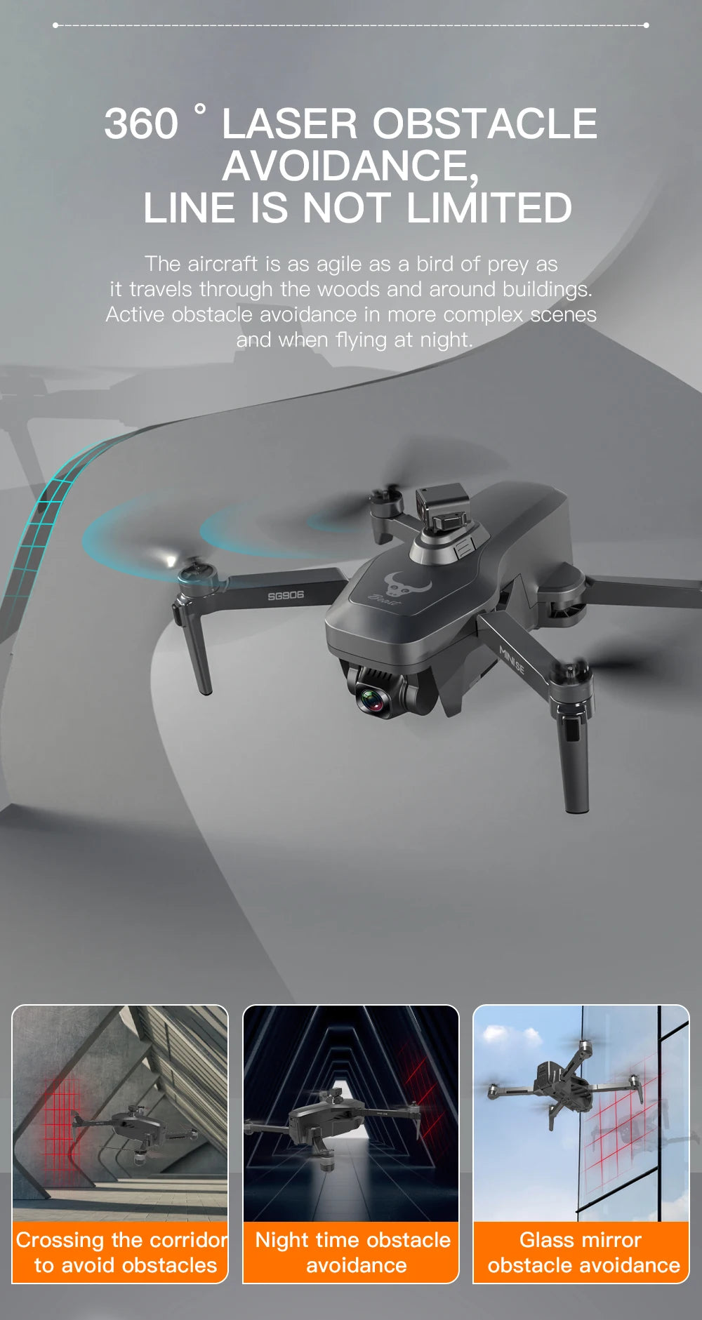 ZLL SG906 MINI SE Drone, ZLL SG906 MINI SE Dr