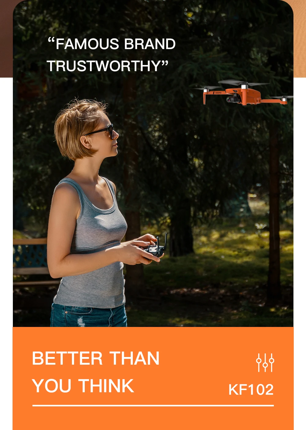 KF102 MAX GPS Drone, KFAMOUS BRAND TRUSTWORTHY" BETTER THAN 