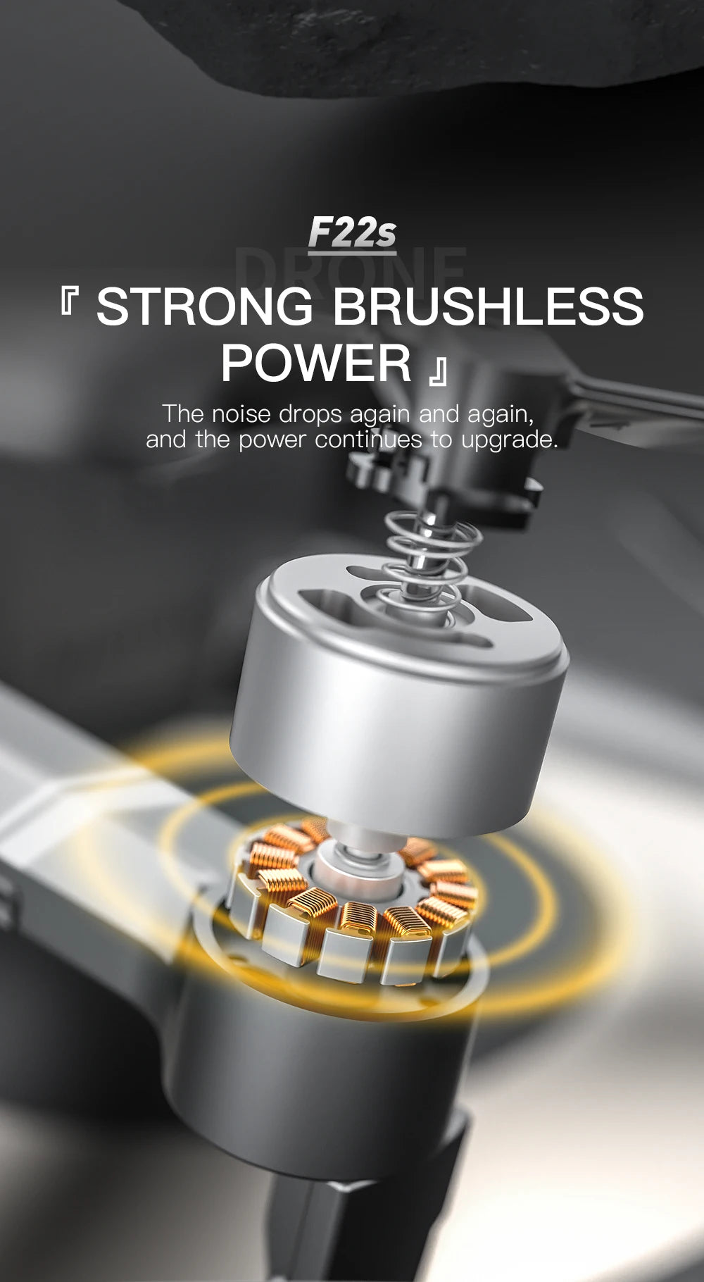 SJRC F22S 4K HD PRO Drone - With 4K HD Camera 2-Axis Gimbal HD Camera Obstacle Avoidance GPS 5G WiFi FPV Quadcopter RC Drone Helicopter Professional Camera Drone 26 SJRC F22S 4K HD PRO Drone, the noise drops again and again, and the power continues to upgrade . the noise continues to