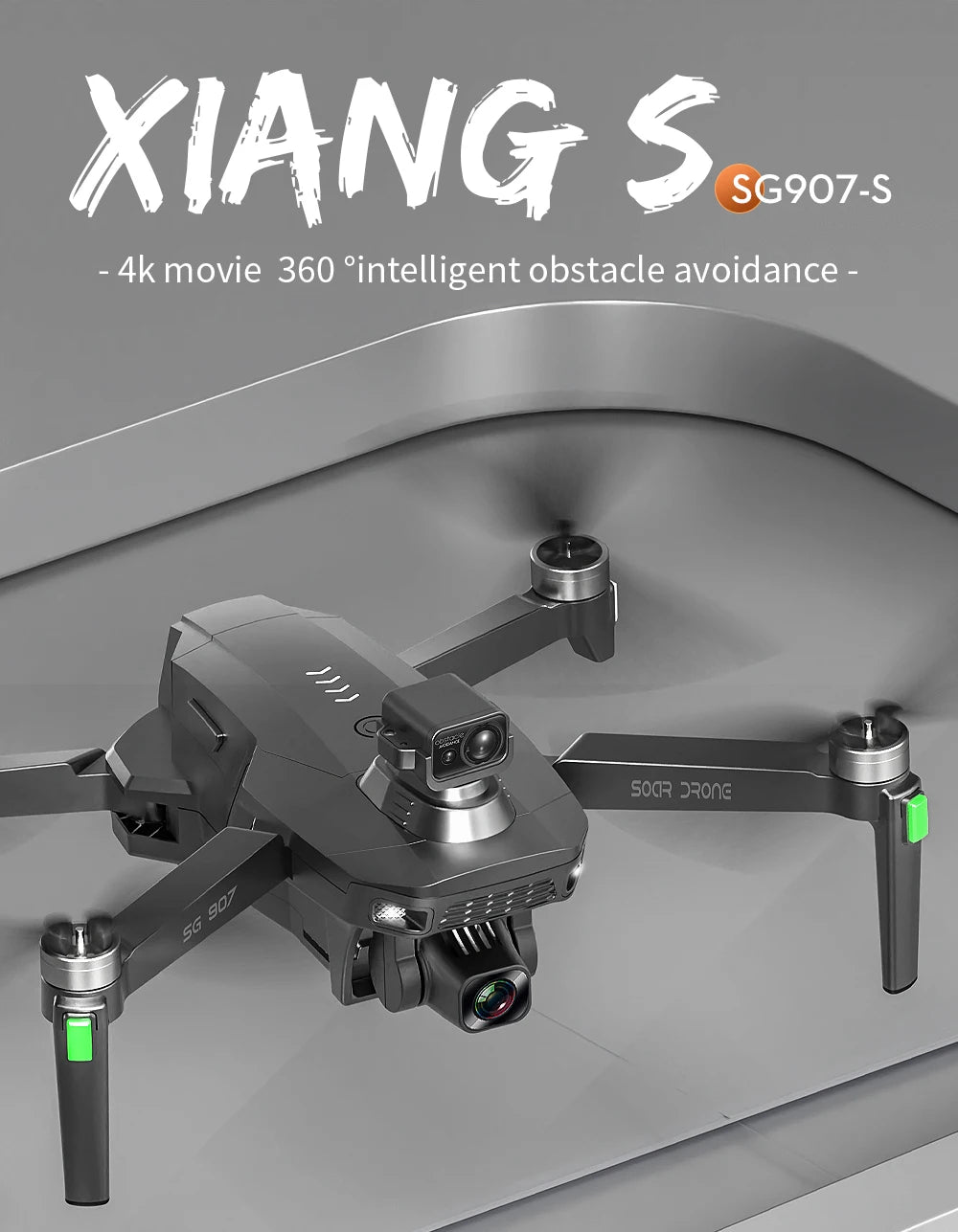 SG907S Drone - 4K HD GPS Auto-Return High Performance Obstacle Avoidance Long Range Remote Control Aircraft Plane Toy Professional Camera Drone 14 SG907S Drone, XIANG $ SG9O7-S 4k movie 360 %inte