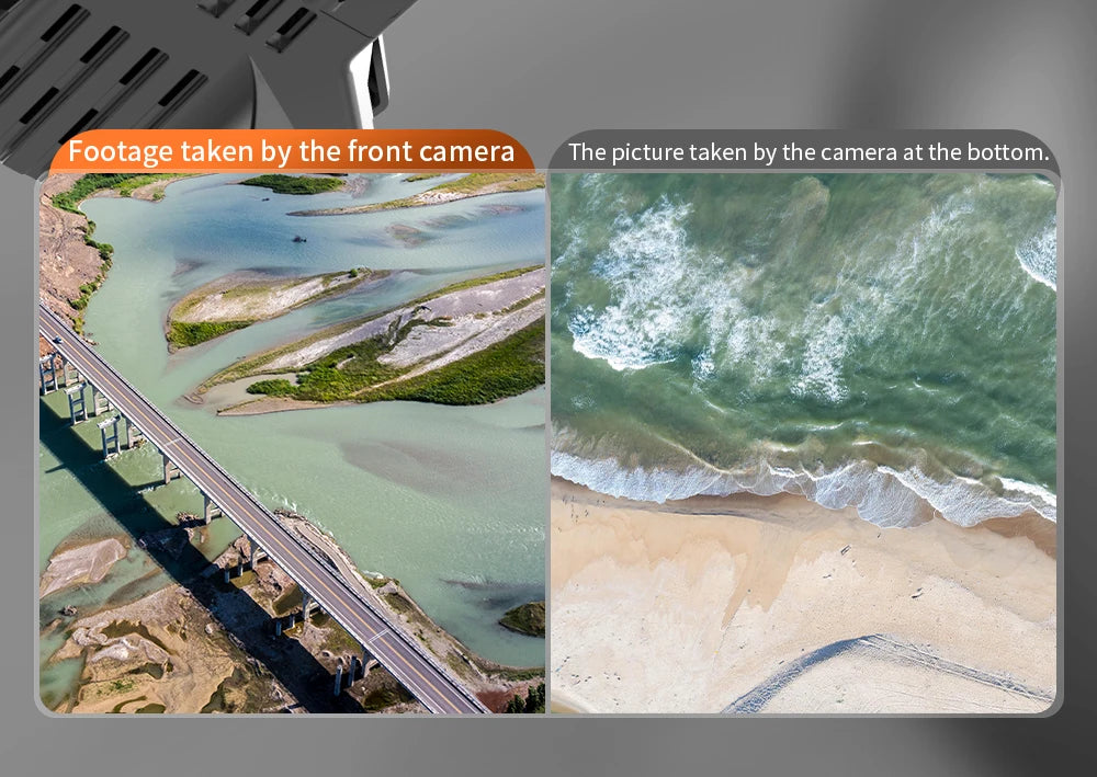 SG907S Drone - 4K HD GPS Auto-Return High Performance Obstacle Avoidance Long Range Remote Control Aircraft Plane Toy Professional Camera Drone 20 SG907S Drone, Footage taken by the front camera at the bottom_