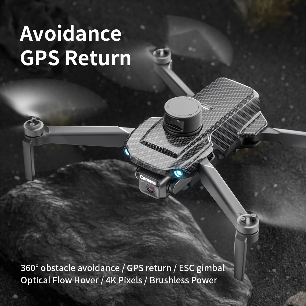 KBDFA U99 Drone, Avoidance GPS Return 3608 obstacle avoidance GPS return ESC gimbal Opti