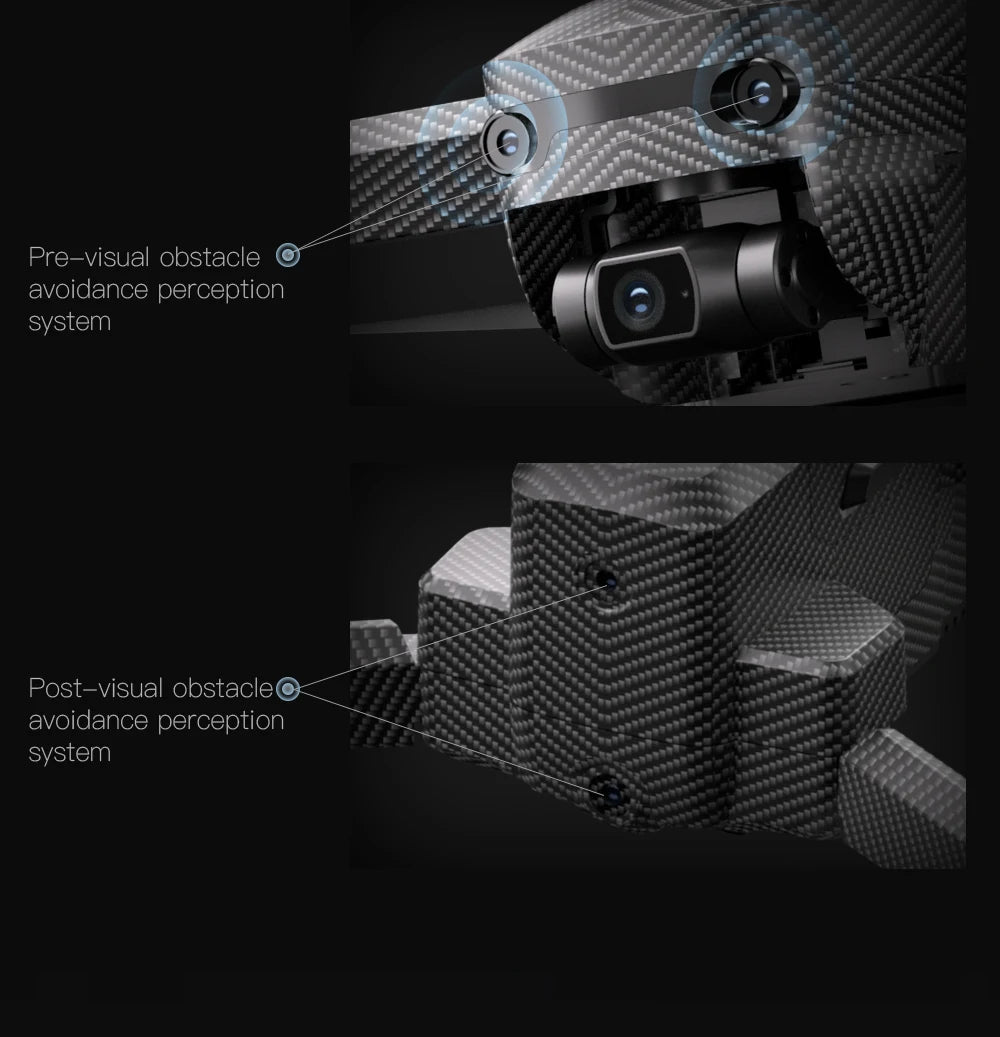 GD96 Drone, Post-visual obstacle avoidance perception system .