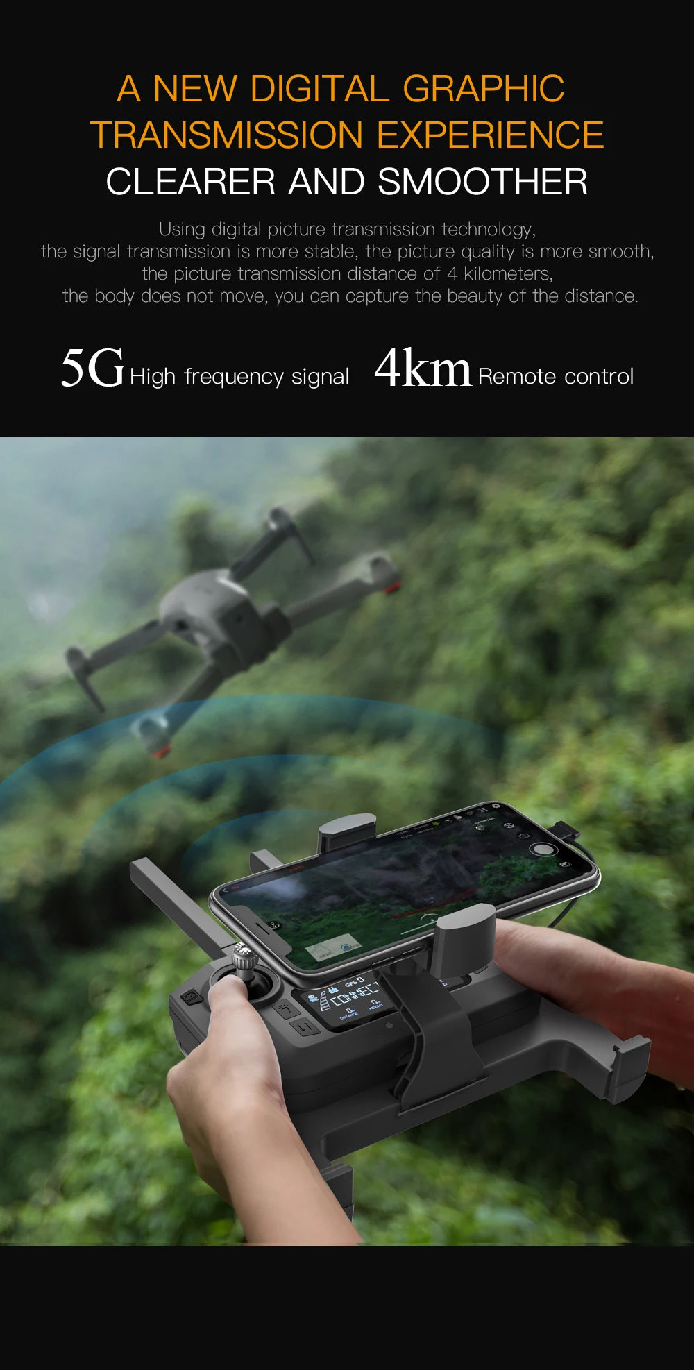 GD96 Drone, A NEW DIGITAL GRAPHIC TRANSMISSION EXPERIENCE CLE