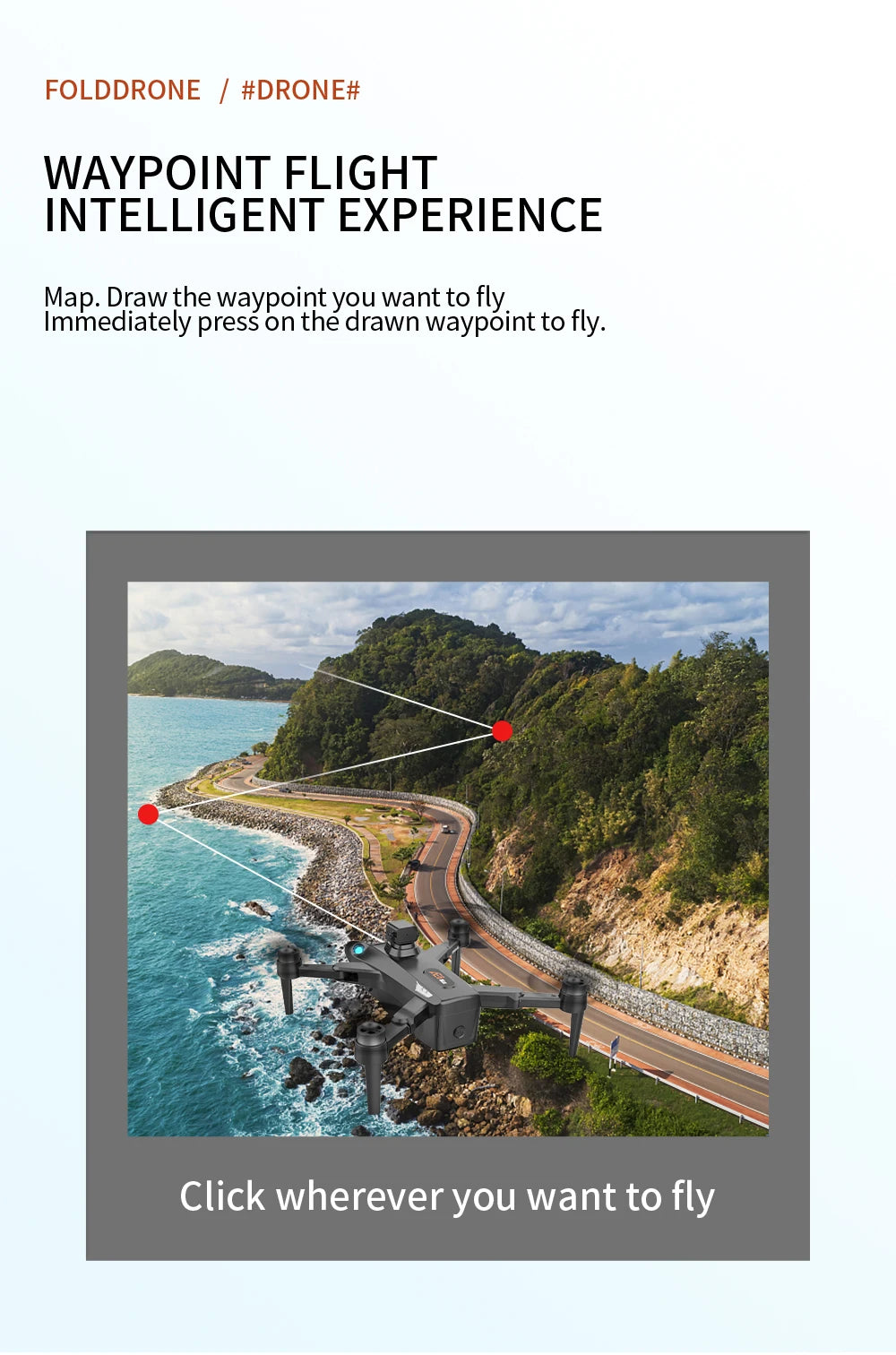 New AE6 / AE6 Max Drone, FOLDDRONE #DRONE# WAYPOINT FLIGHT INTELLIGENT