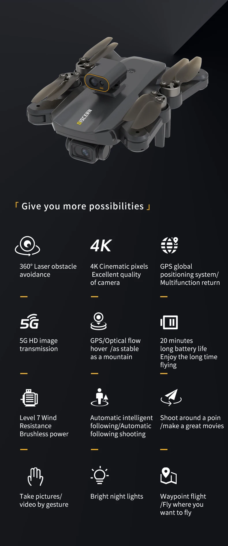 JJRC X21 Drone, 4K 360" Laser obstacle 4K Cinematic pixels GPS global avoidance Excellent quality positioning system