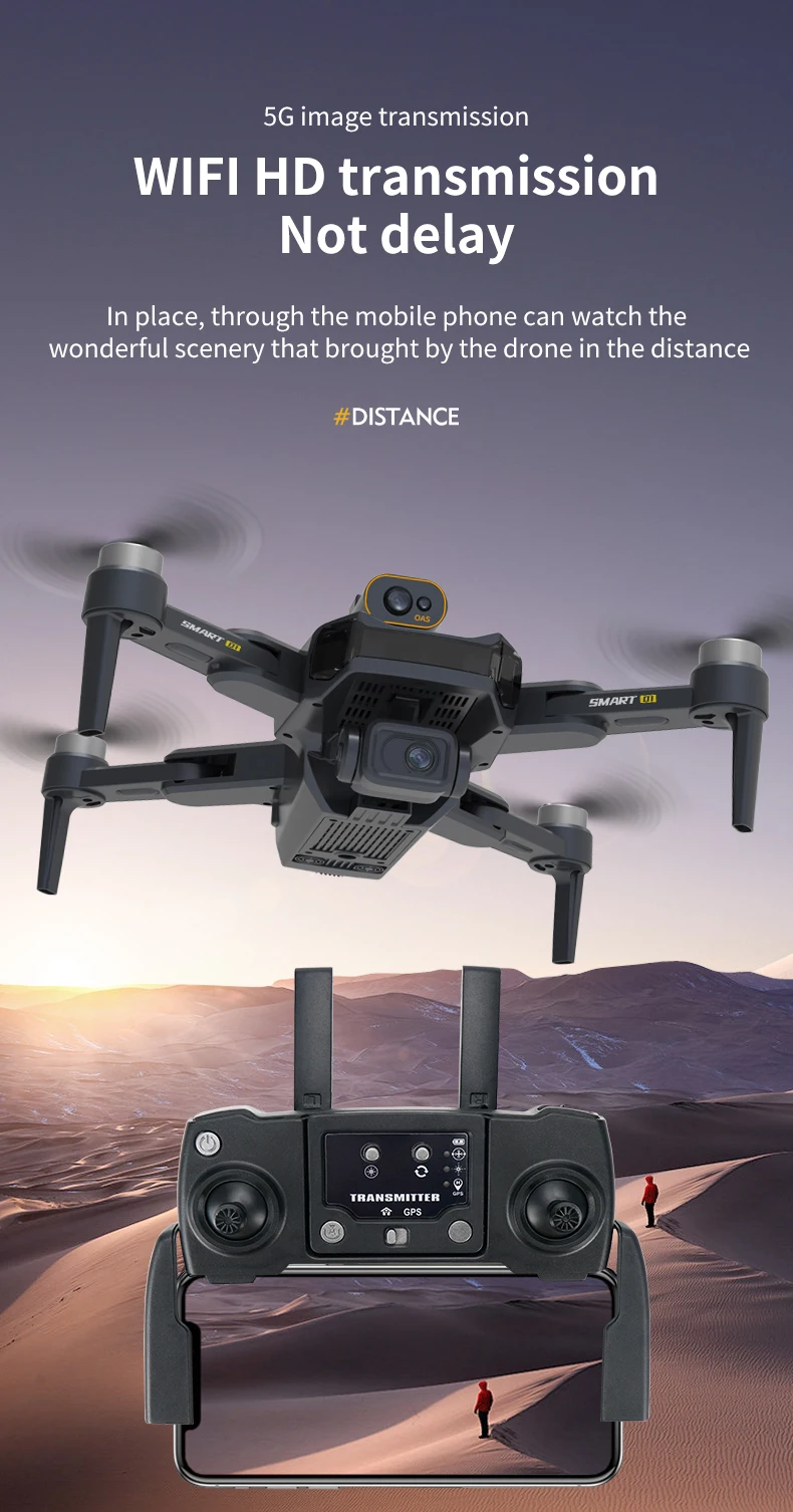 JJRC X21 Drone, 5G image transmission WIFI HD transmission Not delay In place, through the mobile phone can watch