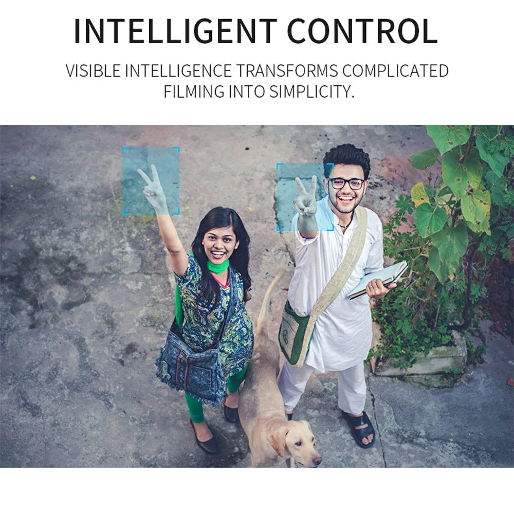 Visuo XS818 GPS Drone - 1800mAh 5G Wifi FPV 4K HD Dual Camera Optical-Flow RC Quadcopter Drones Professional Camera Drone 23 Visuo XS818 GPS Drone, VISIBLE INTELLIGENCE TRANSFORMS COMPLICATED FILMING