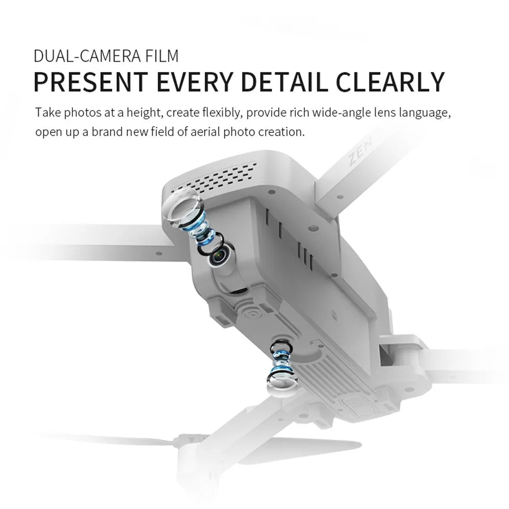 Visuo XS818 GPS Drone - 1800mAh 5G Wifi FPV 4K HD Dual Camera Optical-Flow RC Quadcopter Drones Professional Camera Drone 43 Visuo XS818 GPS Drone, Visuo XS818 GPS