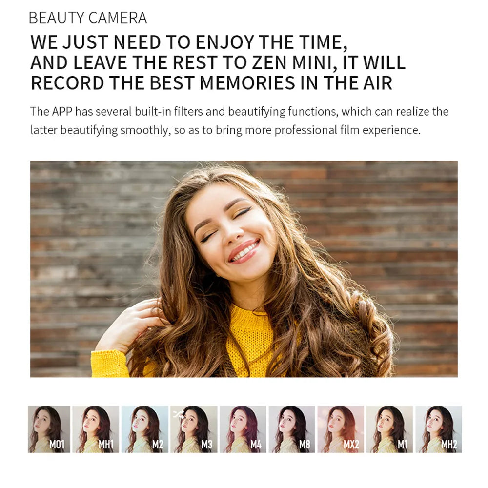 Visuo XS818 GPS Drone - 1800mAh 5G Wifi FPV 4K HD Dual Camera Optical-Flow RC Quadcopter Drones Professional Camera Drone 46 Visuo XS818 GPS Drone, APP has several built-in filters and beautifying functions, which can realize the latter