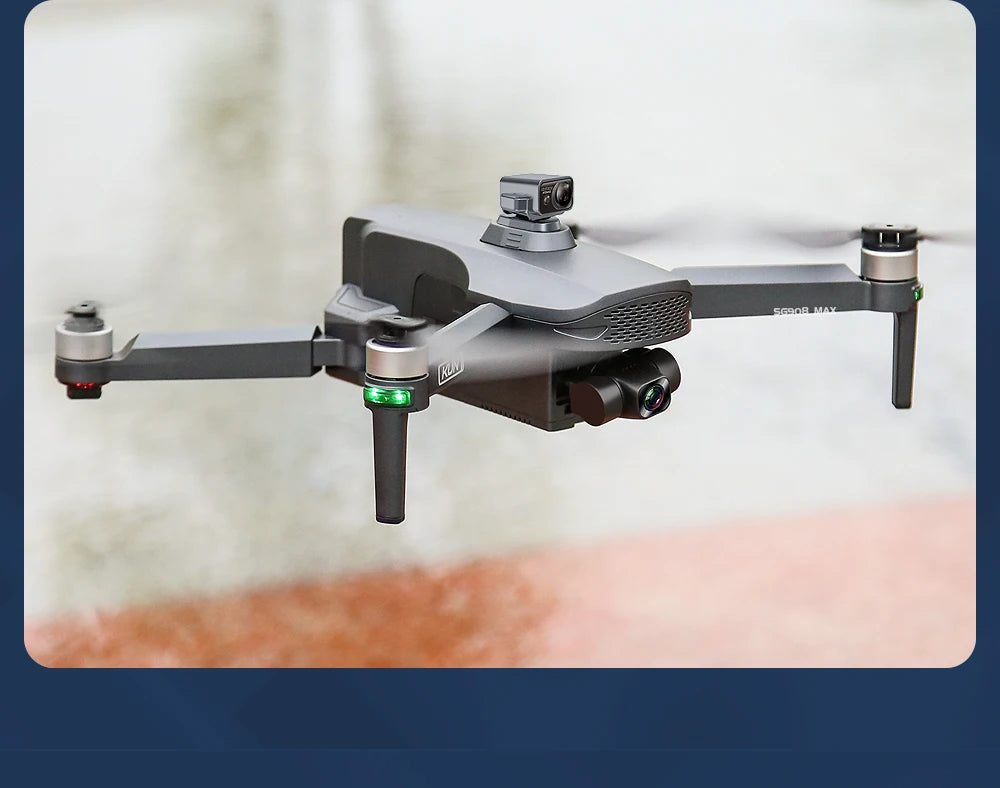 ZLL SG908 MAX Drone - 4K HD Camera Obstacle Avoidance 5G 3-Axis Gimbal 3Km GPS Wifi Profesional Dron Foldable Quadcopter Professional Camera Drone 19 ZLL SG908 MAX Drone, repeater +5g system tstrong signal: 3000m remote control distance