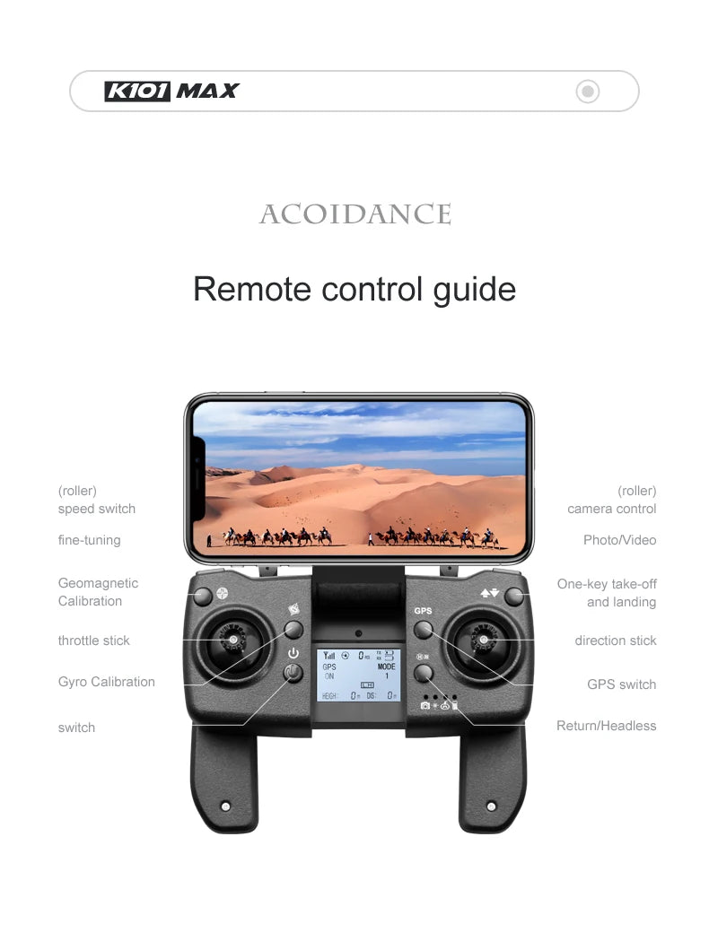 XYRC K918 MAX GPS Drone - 4K HD Professional لتجنب العوائق 8K HD DualHD كاميرا بدون فرش قابلة للطي كوادكوبتر RC مسافة 1200 متر كاميرا احترافية بدون طيار 43 XYRC K918 MAX GPS Drone, speed switch camera control fine-tuning PhotolVideo Geomagnetic One-key