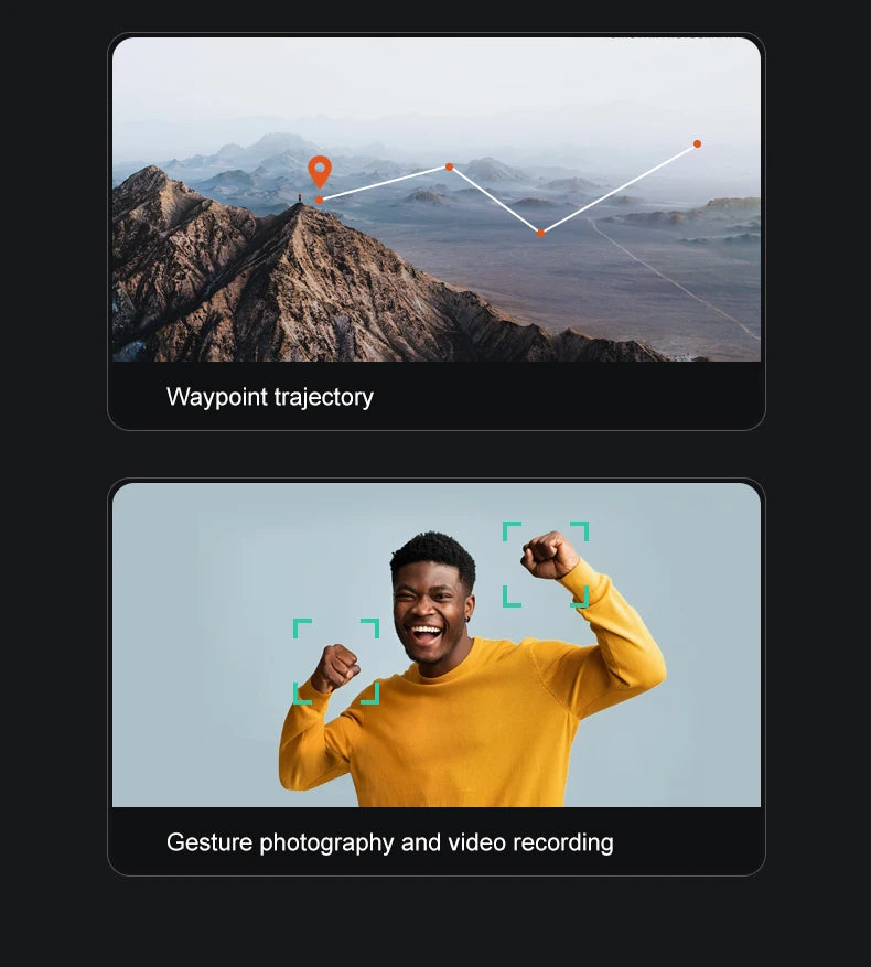 AE86 Pro Max Drone - GPS 4K HD Camera Three Axis Mechanical Pan Tilt Camera Brushless Laser Obstacle Avoidance GPS Drones toys 27 AE86 Pro Max Drone, Waypoint trajectory Gesture photography and video