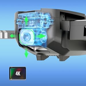 Holy Stone HS720 GPS Drone, fly at your will, following you automatically, flying along a path you set . fly