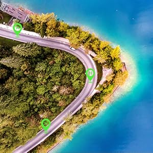 Holy Stone HS720 GPS Drone, 5GHz FPV transmission and 90°adjustable lens enables you to see