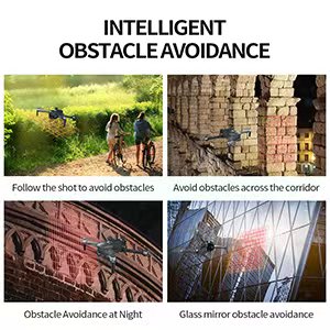 193MAX2 GPS Drone - with 4K HD Camera for Adults,9800ft HD Video Transmission,Obstacle Avoidance,3-Axis Gimbal Quadcopter with EIS Anti-shake ,Brushless Motor Level 7 Wind Resistance,Auto Return Home Professional Camera Drone 9 193MAX2 GPS Drone, INTELLIGENT OBSTACLEAVOIDANCE Fol