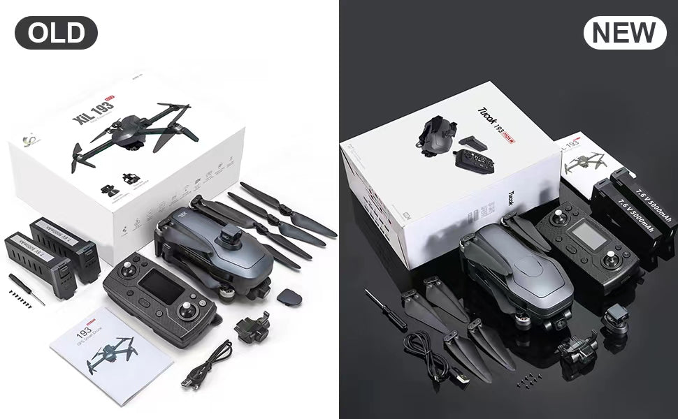 193MAX2 GPS Drone - with 4K HD Camera for Adults,9800ft HD Video Transmission,Obstacle Avoidance,3-Axis Gimbal Quadcopter with EIS Anti-shake ,Brushless Motor Level 7 Wind Resistance,Auto Return Home Professional Camera Drone 19 193MAX2 GPS Drone - with 4K HD