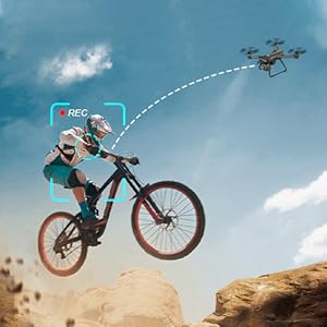 طائرة بدون طيار HS700E من Holy Stone مزودة بكاميرا 4K HD UHD EIS مضادة للاهتزاز بزاوية 130 درجة للبالغين، وطائرة GPS رباعية المروحيات مع ناقل حركة FPV بسرعة 5 جيجاهرتز، ومحرك بدون فرش، وسهولة العودة التلقائية إلى المنزل، وحقيبة حمل خارجية وكاميرا احترافية بدون طيار 17 Holy Stone HS700E Drone, a 90° adjustable camera with a 130°FOV lens can capture a wide