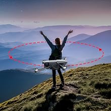 Holy Stone HS360 GPS Drone - for Adults with Rock Steady Camera 4K HD Photo 2-axis Gimbal, FPV Quadcopter for Beginners,Brushless Motor,46Mins Flight Time,Long Range,5GHz Wifi,Follow Me,Auto Return Home Professional Camera Drone 14 Holy Stone HS360 GPS Drone, brushless motors can resist level 5 wind resulting in a quiet, stable and powerful