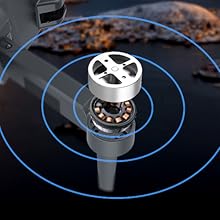 Holy Stone HS360 GPS Drone - for Adults with Rock Steady Camera 4K HD Photo 2-axis Gimbal, FPV Quadcopter for Beginners,Brushless Motor,46Mins Flight Time,Long Range,5GHz Wifi,Follow Me,Auto Return Home Professional Camera Drone 16 Holy Stone HS360 GPS Drone, brushless motors can resist level 5 wind resulting in a quiet, stable and powerful