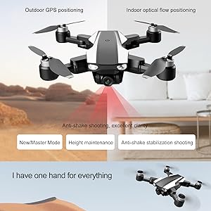 S105 PRO Drone - GPS 5G Wifi Professional 4K HD Double Camera Brushless Motor Drones Stabilier, Drone for Adult with 3 Batteries Professional Camera Drone 17 S105 PRO Drone, Ouleco GPS Eoaliomima ain Solin ncati