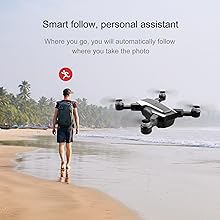 S105 PRO Drone - GPS 5G Wifi Professional 4K HD Double Camera Brushless Motor Drones Stabilier, Drone for Adult with 3 Batteries Professional Camera Drone 21 S105 PRO Drone, #nATmcu m DJwljucticotb