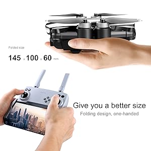 S105 PRO Drone - GPS 5G Wifi Professional 4K HD Double Camera Brushless Motor Drones Stabilier, Drone for Adult with 3 Batteries Professional Camera Drone 20 S105 PRO Drone, Fodo suc 145.100 60 Give you better size Foldinc ge3ic