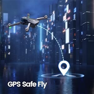 Holy Stone HS175D GPS Drone - with 4K HD Camera for Adults RC Quadcopter with Auto Return, Follow Me, Brushless Motor, Circle Fly, Waypoint Fly, Altitude Hold, Headless Mode, 46 Mins Long Flight Professional Camera Drone 12 Holy Stone HS175D GPS Drone, this feature helps provide hands-free flying and selfies