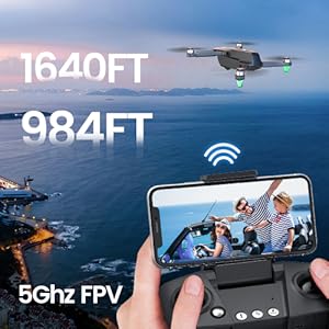 Holy Stone HS175D GPS Drone - with 4K HD Camera for Adults RC Quadcopter with Auto Return, Follow Me, Brushless Motor, Circle Fly, Waypoint Fly, Altitude Hold, Headless Mode, 46 Mins Long Flight Professional Camera Drone 13 Holy Stone HS175D GPS Drone, HS175D Drone Weight 7.58OZ Max Flight Time 23 Minutes (