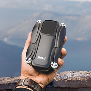 Ruko U11 PRO Drone, Find the Lost Drone GPS positioning function helps find the drone's last position