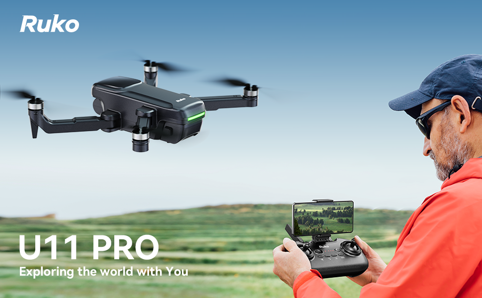 Ruko U11 PRO Drone, Ruko U11 PRO Exploring the world with