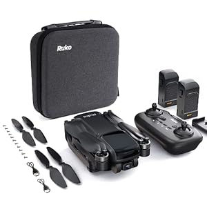 Ruko U11 PRO Drone, "Return to Home" avoids losing drone and ensures it backs to the start