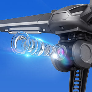 SANROCK B5W GPS Drones - with 4K HD UHD Camera for Adults Kids Beginners, Quadcopter with Brushless Motor, 5GHz FPV Transmission, Auto Return Home, Long Range Control Range Professional Camera Drone 10 SANROCK B5W GPS Drone, strong arm and landing gear make the airplane fly very stable . you don't need to