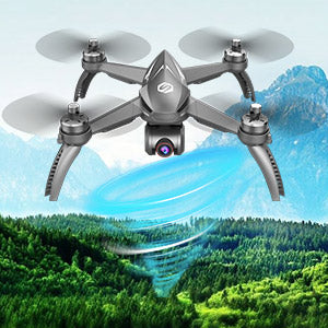 SANROCK B5W GPS Drones - with 4K HD UHD Camera for Adults Kids Beginners, Quadcopter with Brushless Motor, 5GHz FPV Transmission, Auto Return Home, Long Range Control Range Professional Camera Drone 17 SANROCK B5W GPS Drone, You could make great video of this function