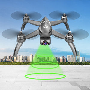 SANROCK B5W GPS Drones - with 4K HD UHD Camera for Adults Kids Beginners, Quadcopter with Brushless Motor, 5GHz FPV Transmission, Auto Return Home, Long Range Control Range Professional Camera Drone 18 SANROCK B5W GPS Drone, with brushless motor and special construction, you could play it anytime.