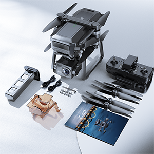 Bwine F7 Drone - with Camera for Adults 4K, 9800ft Video Transmission, Camera Drone with 3-Axis Gimbal, GPS Auto Return, Follow Me, Waypoints, Level 6 Wind Resistance, 2 Batteries for 50 Min Flight Time Professional Camera Drone 21 Bwine F7 Drone, LCD Remote Control The transmitter uses an LCD screen with a built-in relay chip .